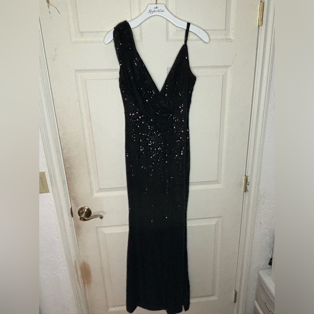 SHEIN formal black dress